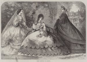 Moda de París para agosto de Frederic Theodore Lix